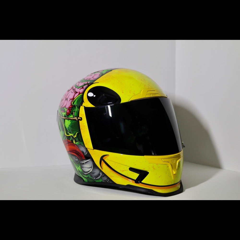 Icon motorcycle helmet